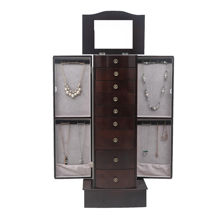 Tall standing jewelry on sale box